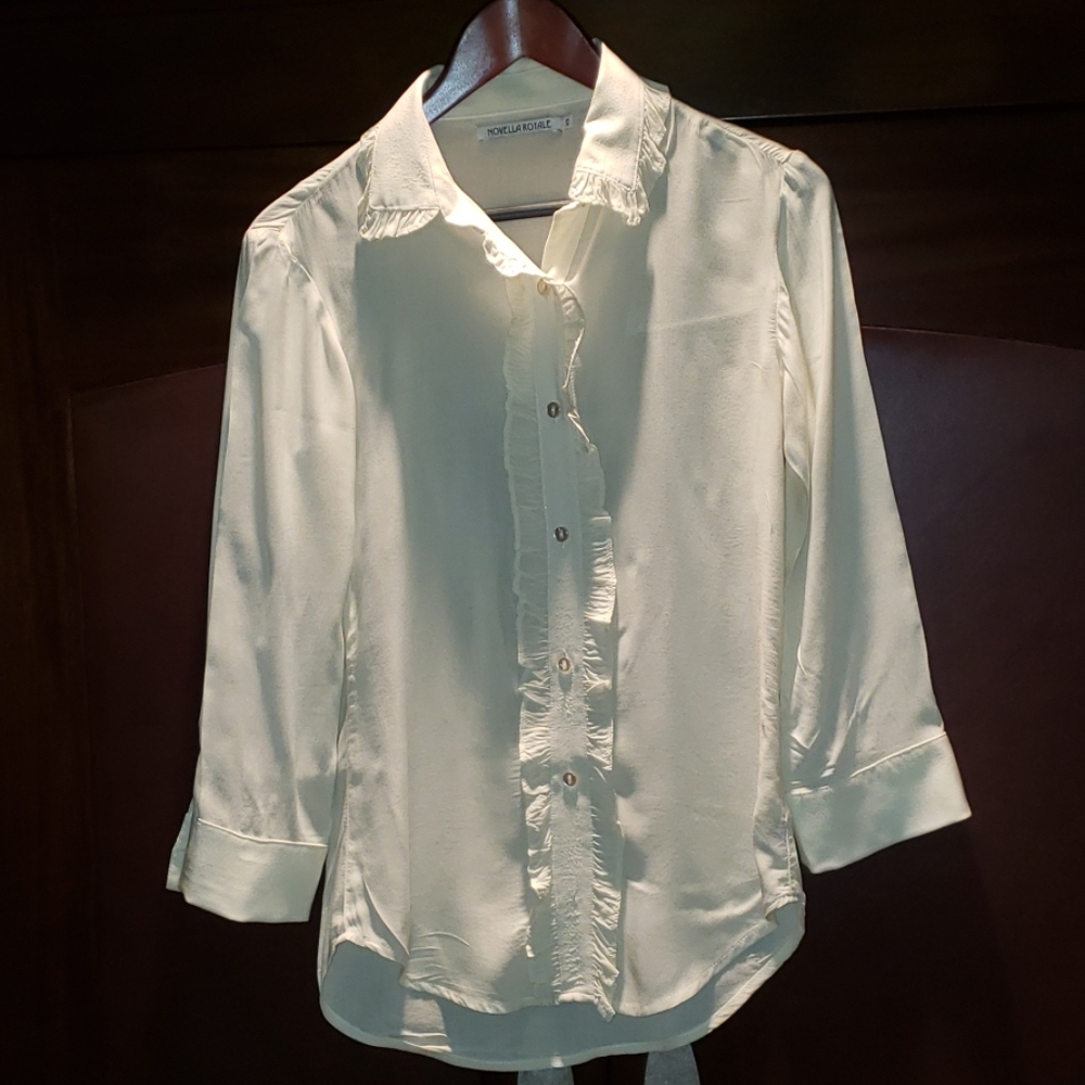 Novella Royale Ruffle Blouse